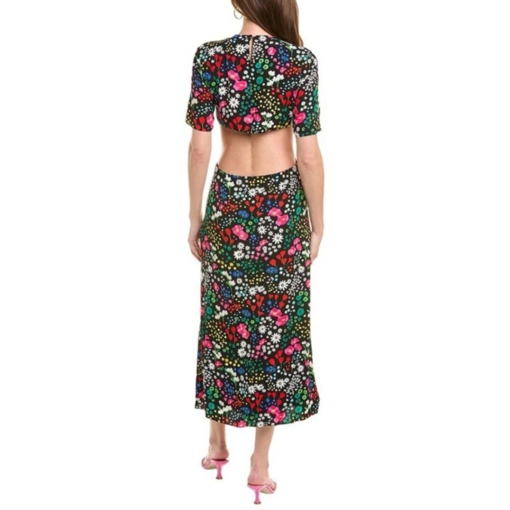 NWT The Kooples Joyful Flower Maxi Dress Size 2 - Picture 5 of 13